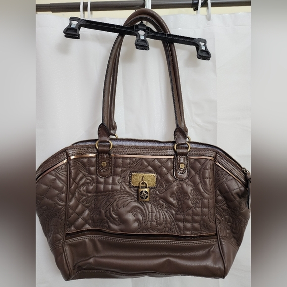 Simply Vera by Vera Wang, dark Brown Medium Tote, NEW, no tags Crisp interior - Picture 1 of 8
